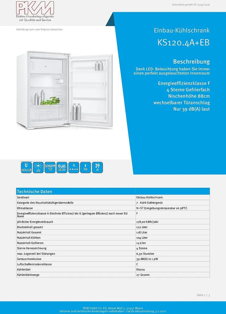 Küchenblock Biggi 270 Cm In Weiß Matt Mit Glaskeramik Kochfeld, Herd, Kühlschrank, Dunsthaube Und Spüle 4 Küchenblock Biggi 270 Cm In Weiß Matt Mit Glaskeramik Kochfeld, Herd, Kühlschrank, Dunsthaube Und Spüle – Bild 4