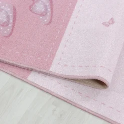 Kinderteppich,Krone,Zauberstab,Prinzessin,Kettelteppich,mädchen,Farbe:Pink, Farbe:PINK, Grösse:120 Cm X 170 Cm -Vidaxlko Verkaufe 0337a5b5800e0a9f3cc680d82a3265a0