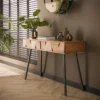 Vendo-Design | Schminktisch Demn / Massiv Acacia Naturel