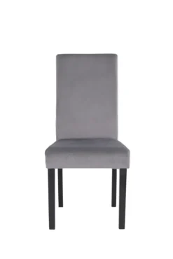 ByLIVING Esszimmerstuhl Silvio 2er-Set, Samt Bezug In Grau Mit Rautensteppung, Gestell Rubberwood Schwarz -Vidaxlko Verkaufe 0835acf5354d2e829b1d4d3eea28678a