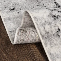 Mazovia Modern Teppich - Kurzflor Designerteppich Abstrakt - Weich Teppich Für Wohnzimmer, Schlafzimmer, Esszimmer - Wohnzimmerteppich – Teppiche Creme Grau 140 X 200 Cm -Vidaxlko Verkaufe 08473e1997ebb83f62582fd2e74fe61f