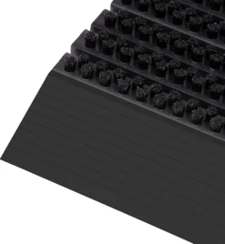 Türmatte Power Brush 40 X 60 Cm Bürstenfarbe: Schwarz -Vidaxlko Verkaufe 085e16b9e420063ade8fd679b47a1434