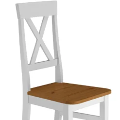 Küchenstuhl Massivholzstuhl Farbton Eiche Und Weiß Esszimmerstuhl Massivholz V-90.71-24WDoppelpack -Vidaxlko Verkaufe 09565816aab5405d4a3cfa630523e38a