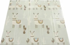 Baby Vivo Spielmatte / Spielteppich Für Kinder Doppelseitig Mit Straße 200 X 180 Cm - Alpaka -Vidaxlko Verkaufe 0b6b7c9ad8fe6831491d52ce81c1ea23