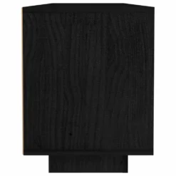 VidaXL TV-Schrank Schwarz 110x30x40 Cm Massivholz Kiefer -Vidaxlko Verkaufe 0efcdd7e05d3b463e6c87d12e6b92bbc