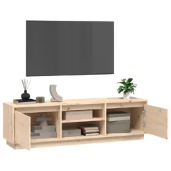 VidaXL TV-Schrank 140x35x40 Cm Massivholz Kiefer -Vidaxlko Verkaufe 0fc54c3713eef4113629a23d02b9b257