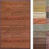 Bambus-Teppich Bambusmatte Mit Stoffrahmen Magenta 200 X 300 Cm Braun