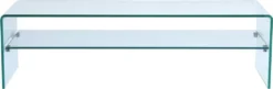 TV-Möbel Mit 1 Ablage - Glas - STILEOS -Vidaxlko Verkaufe 12e5c62a076d1d2056cd21f72da304be