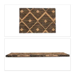 Relaxdays Kokos Fußmatte Mit Geometrischem Muster -Vidaxlko Verkaufe 147c16e67cce93a427cfc691c68606c6