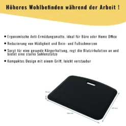 LEITZ Ergo Anti-Ermüdungsmatte Cosy Grau -Vidaxlko Verkaufe 167b21d08fdb3e2d9fda6834e52a7810