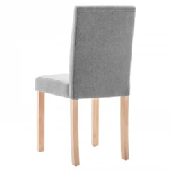 VidaXL Esszimmerstühle 4 Stk. Hellgrau Stoff -Vidaxlko Verkaufe 1791cf60b20a94fab1f8cd2eafbb4337