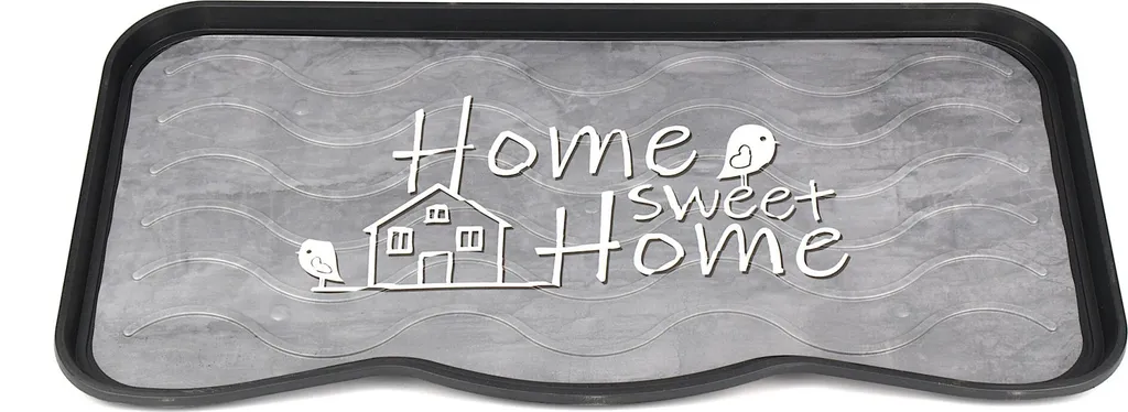 Deco Schuhablage Schuhabtropfschale Schuhtablett Schuhwanne Abtropfmatte Kunststoff 38 X 75 Cm SWEET HOME 1 Deco Schuhablage Schuhabtropfschale Schuhtablett Schuhwanne Abtropfmatte Kunststoff 38 X 75 Cm SWEET HOME