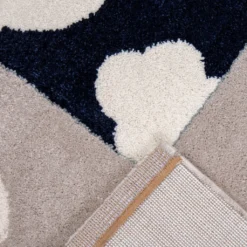 Kinderteppich Teppich Kinderzimmer Babyteppich Mit Herz Stern Wolke Blau Beige Creme, Maße:120x170 Cm -Vidaxlko Verkaufe 17ddc55574f5659b2965dbb882d8fd50