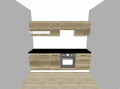 KÜCHE KÜCHENZEILE KÜCHENBLOCK MODERN 240 CM Einbauküche Canyon -Vidaxlko Verkaufe 180a07c11abc8fd94620192ba2d023ab