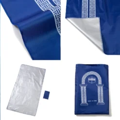 Muslimischer Gebetsteppich,Islamisch Türkischer Gebetsteppich,Islam Reise Tragbare Matte, Ramadan Teppich, Muslimische Perlen, Ramadan Geschenke 100*60cm -Vidaxlko Verkaufe 186f4f255bafb004adb78a4cce339986