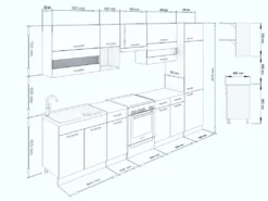 Küche Alina 320+ Küchenzeile Küchenblock EinbauKüche KomplettKüche Wenge 5 Küche Alina 320+ Küchenzeile Küchenblock EinbauKüche KomplettKüche Wenge -Vidaxlko Verkaufe 18d93d51baee57e0f40b7adbf9e31282