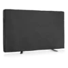 Kwmobile 49-50" TV Outdoor TV Abdeckung - Fernseher Hülle Bildschirmschutz - Schutzhülle Wetterfest - Schwarz