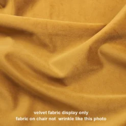 2er Set Esszimmerstuhl Polsterstuhl Stoff Samt Oder Stoff Lederoptik, Farbe:Gelb, Material:Samt -Vidaxlko Verkaufe 1acd0ee35033a4e276dc3285b3260441