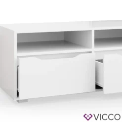 Vicco Lowboard Ruben Weiß 100,2 X 42,5 X 48,1 Cm Holzwerkstoff -Vidaxlko Verkaufe 1d8f817820cc5d18d0b625c3a23f2a64