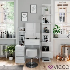 Vicco Schminktisch Frisiertisch Schminkkommode Conrada + Hocker Frisierkommode -Vidaxlko Verkaufe 1e164ebbb9a3314bb42f262e4ab23262