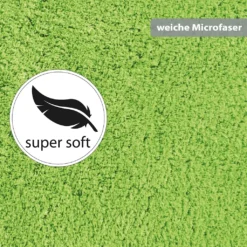PANA® Flauschige Hochflor Badematte - Versch. Größen, Formen & Farben, Farbe:Grün, Größe:rund 90cm -Vidaxlko Verkaufe 1e1b9e59ad62366b5aa3b8ce09312f67