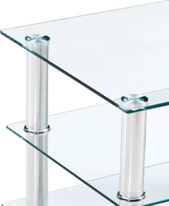 VidaXL TV-Tisch Transparent 120 X 40 X 40 Cm Gehärtetes Glas -Vidaxlko Verkaufe 1e5570996eaf6e58d185aa6b3ce490bc