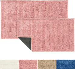 Badematte Shine Rosa 70 X 120 Cm