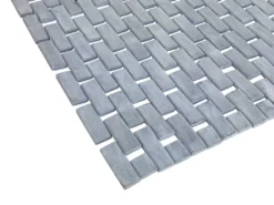 Wenko Badematte Bamboo Grau