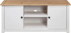 VidaXL TV-Schrank Weiß 120x40x50 Cm Massivholz Panama-Kiefer -Vidaxlko Verkaufe 1fc8ad16a9b80ed0c51fe580031ec5ca