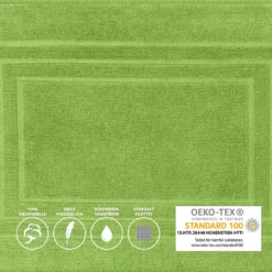 2er-Pack Frottee Duschvorleger 50x70 Cm Grün -Vidaxlko Verkaufe 2037fa5cb73fda1f59f3e978929bae1c