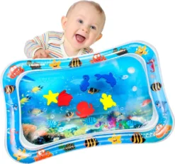 Baby Aufblasbare Wassermatte Für Kinder Kleinkinder Aufblasbare Wasser-Spielmatte Kleinkinder Spielmatte Frühe Entwicklung Perfektes Sensorisches Spielzeug