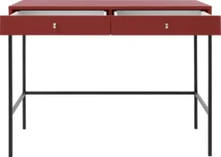 Mirjan24 Schminktisch Mono MT104 Mit 2 Schubladen, Griffe Aus Aluminium, Untergestell Aus Metall 18 X 18 Mm (Farbe: Beige) -Vidaxlko Verkaufe 2171e1338ba926fbbbb18cae0227dc70