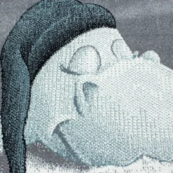 Bambi Kinderzimmer Teppich Kurzflor Rund 160x160cm Blau 0840 -Vidaxlko Verkaufe 2189fbe4c1b61e4a17a96b09cba9a7b4