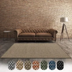 Teppich-Läufer Auf Maß Sabang Sisaloptik Beige 66x250 Cm -Vidaxlko Verkaufe 222c02f437c1d13cf196420660660e3d