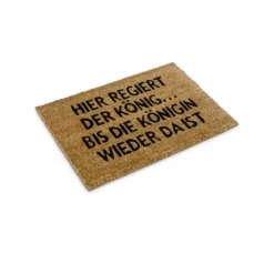 Relaxdays Fußmatte Kokos KÖNIGIN -Vidaxlko Verkaufe 23c938dc0e7e92457c3d44ec6e141dbb