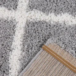 Hochflor Teppich Wohnzimmer Shaggy Skandi Design Rautenmuster Grau Creme Robust Weich Strapazierfähig, Maße:120x170 Cm 8 Hochflor Teppich Wohnzimmer Shaggy Skandi Design Rautenmuster Grau Creme Robust Weich Strapazierfähig, Maße:120x170 Cm -Vidaxlko Verkaufe 25328203aa2a659489d389b48ab66c46