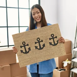 Relaxdays Kokos Fußmatte 3 Anker -Vidaxlko Verkaufe 2546c0b4966a08e658308feedb587bd8