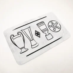 VfL Borussia Mönchengladbach Badeteppich „Erfolge" Ca. 50 X 80 Cm