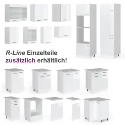 Vicco Küchenzeile R-Line Weiß Hochglanz 167x187 Cm Holzwerkstoff -Vidaxlko Verkaufe 26888458f423a8cf0c06c3d6badd9fff