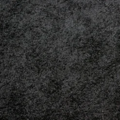 Merinos Shaggy Plus Black Hochflor Rund, Größe:120 X 120 Cm -Vidaxlko Verkaufe 279f5f1b9341053651146436ea206eba