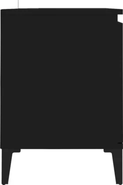 VidaXL TV-Schrank Mit Metallbeinen Schwarz 103,5x35x50 Cm -Vidaxlko Verkaufe 27a9dc68df01b399f3d604b29f41bd04