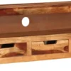 VidaXL TV-Schrank 110x30x40 Cm Massivholz Akazie