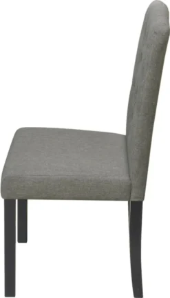VidaXL Esszimmerstühle 6 Stk. Grau Stoff -Vidaxlko Verkaufe 289778020481d3ea48d977db0ea759fd