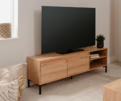 TV-Lowboard "Korsika" In Artisan Eiche Flat-TV Unterschrank Mit Stauraum 150 X 49 Cm -Vidaxlko Verkaufe 29c6f643f45285c28a22fd647ad1afee