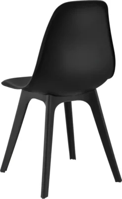 [en.casa] 2x Design Stühle Schwarz Esszimmer Stuhl Kunststoff Im Skandinavischem Stil -Vidaxlko Verkaufe 2ae05301832c235a5fe6f1e8e45112de
