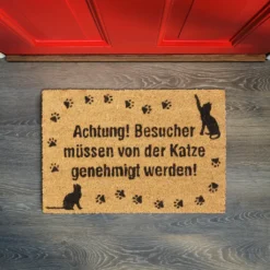 Relaxdays Fußmatte Kokos Katze -Vidaxlko Verkaufe 2b067209328bae0f138fdc346532e842