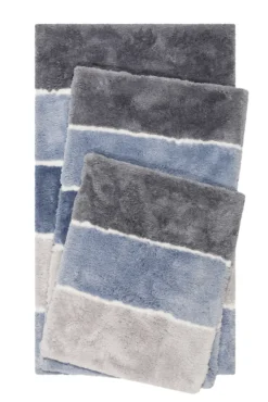 Homie Living - Badteppich - Rio Marina - Blau Grau - 55x65 Cm -Vidaxlko Verkaufe 2b7c8a9d41d49a84be2c52cb7feca1d3