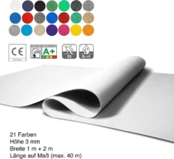 Messeteppich Hochzeitsteppich Eventteppich Sintra Nadelfilz Weiß 100x350 Cm -Vidaxlko Verkaufe 2d50db43a6369b798fa0f680c8ec22c1