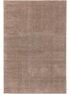 Hochflorteppich Soda Beige, Maße:120 X 170 Cm