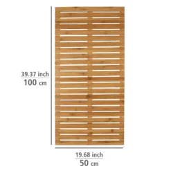 Wenko Baderost Indoor & Outdoor Bambus, 100 X 50 Cm -Vidaxlko Verkaufe 305a55378a086fb3fee8aea598441631